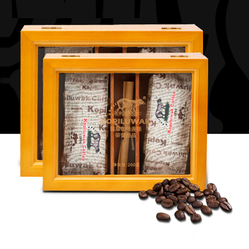 【Q】野鼬咖啡-猫屎咖啡珍藏版经典复古礼盒A款